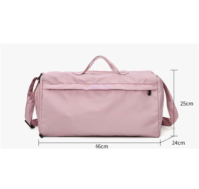Customized Logo Dry and Wet Separation Large Capacity Bag for Gym Unisex Oxford Overnight Duffle Bag-image-749169697