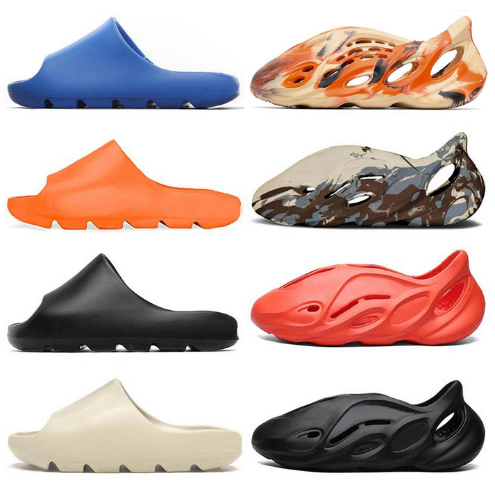 

Foam Runner kanye 450 450s Slipper Bone Sand Desert Moon Gray Women Men Woman Kids Sandals Fashion Trainers Pantoufle Slides, D10 y15 foam runner grey 36-45