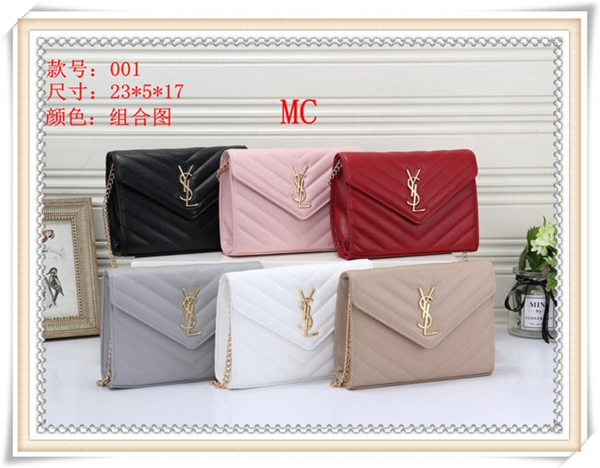 

YSL Fashion Crossbody Shoulder HandBag Women Purse Messenger Bags Wallet Tote Clutch LV LOUIS BAG VITTON 001, Red;black