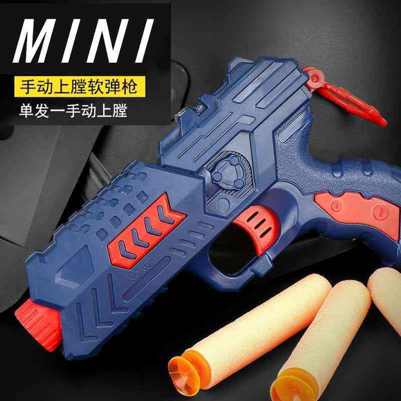 

children's gift children's day pistol manual leite soft bullet gun competitive shooting game toy boy