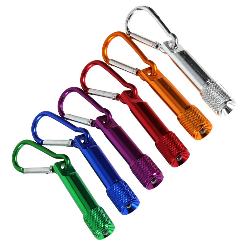 

Flashlights Torches 6pcs Mini Carabiner Portable Small Outdoor Lighting Tool