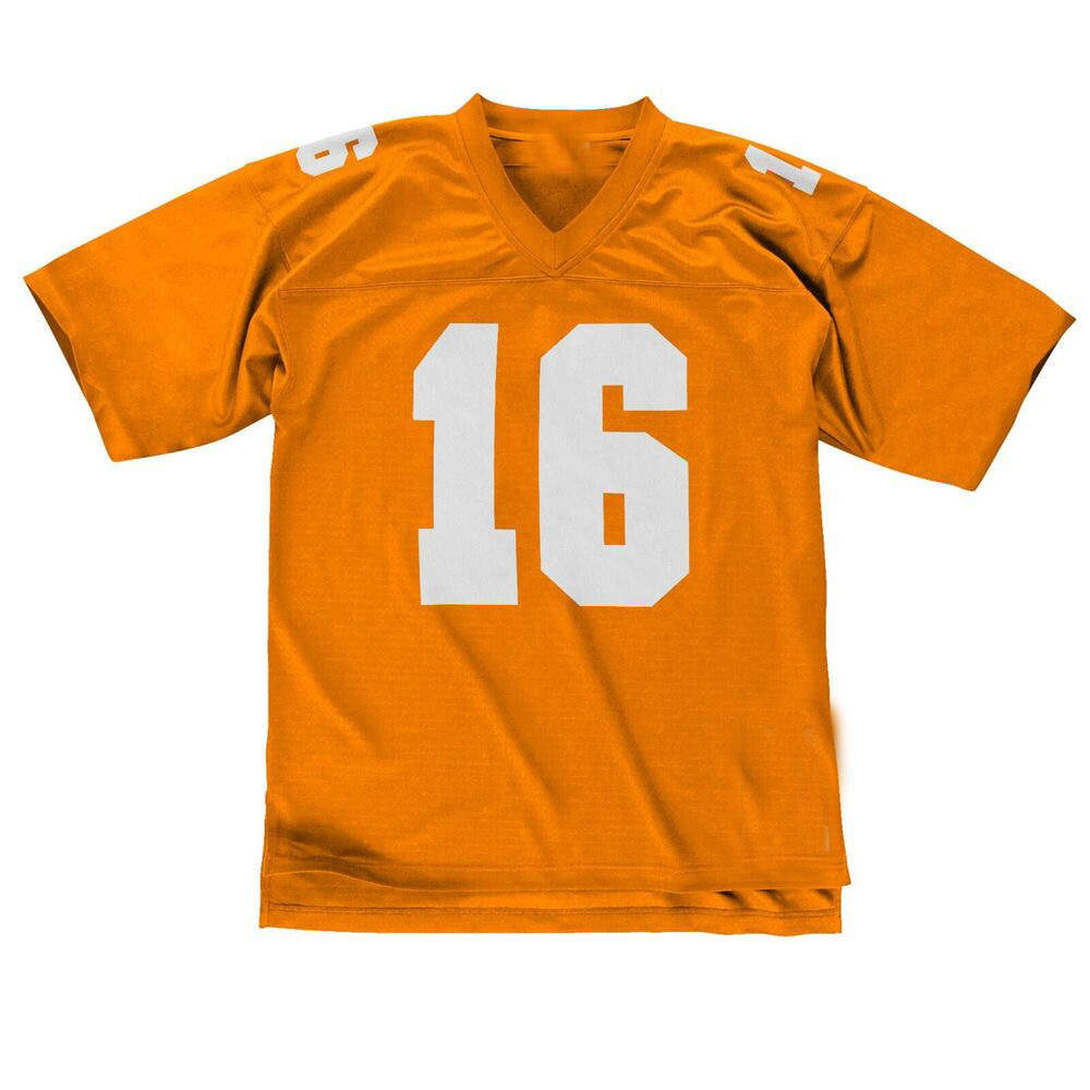 

Stitched Custom Peyton Manning #16 Mitchell & Ness 1997 College Jersey Men Women Youth Football Jersey XS-6XL, Orange