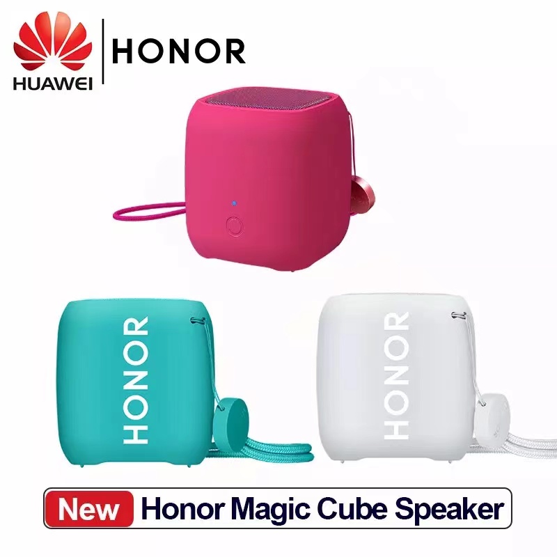 

huawei honor mini wireless bluetooth speakers ip54 waterproof bt4.2 booming bass double stereo sound portable sport speakers