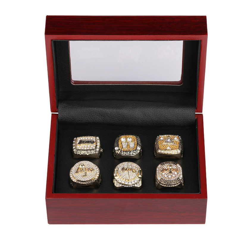 Los Angeles Men&#';s Custom Jewelry ship Ring Set Basketball Pyers Fans Collection Commemorative Gift