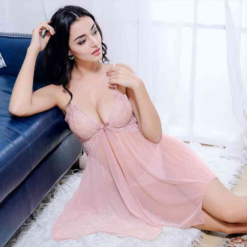 

Women Nightes Plus Size Sexy Nightgowns Sleeveless Night Wear Dress Nightwear Mini Sleepwear Home Pink Purple, Black;red