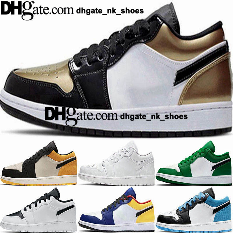 

women trainers man designer men jumpman 1 low sneakers basketball shoes retro size us 12 13 pine green high quality 5 white black 35 eur 46 47 youth classic sports