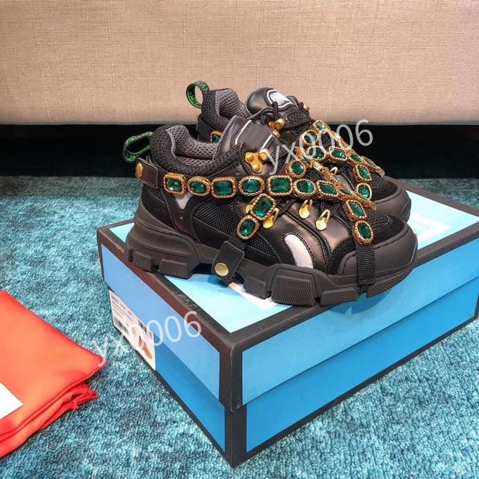 

Wholesale top latest designer high quality sports shoes women& leisure limited edition sport shoe shell printed Dance shoes Milan catwalk rs210101, Choose the color