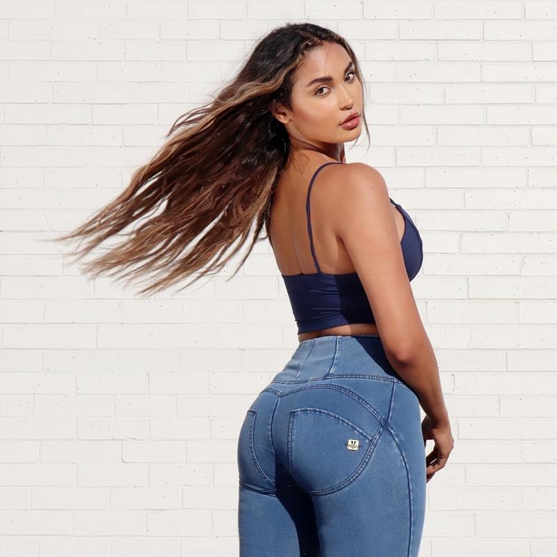 Melody Push Up homme Women Jean Skinny High Waist Butt Liffting Denim Leggings Lift Booty Sexy Ladies