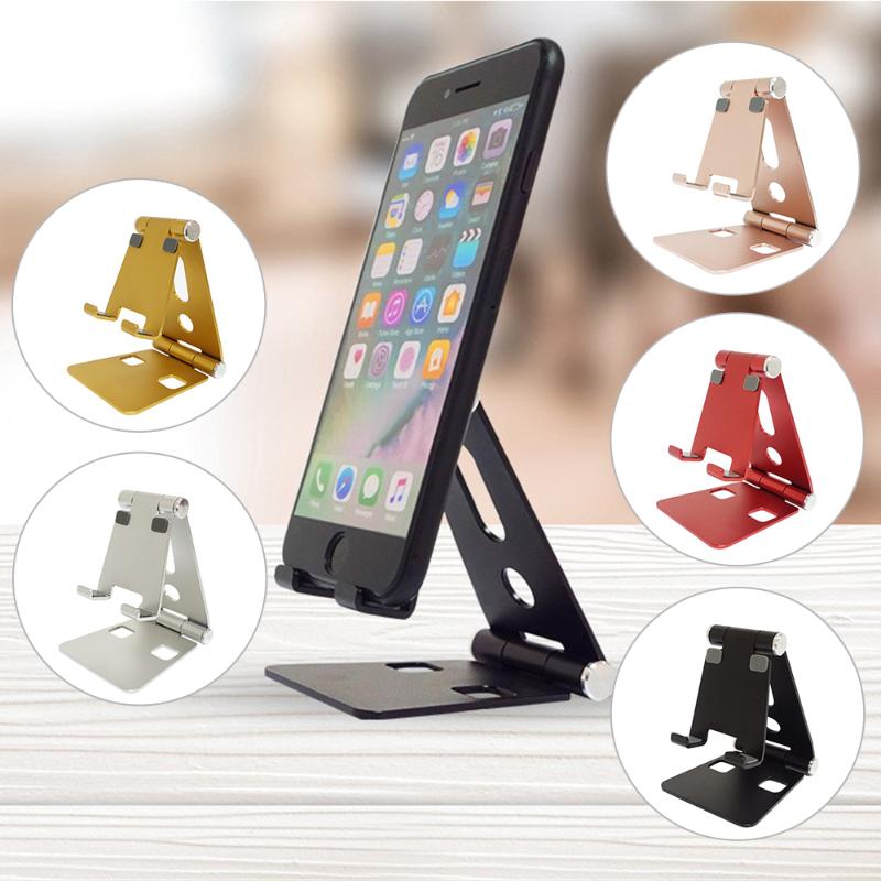 

Cell Phone Mounts & Holders Foldable Desk Stand Holder Mount Cradle For Smartphone Tablet Huawei Universal