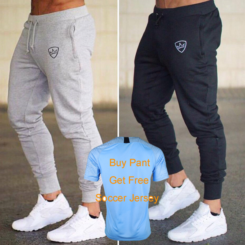 

Mens Jogger Pants New Drawstring Sports Pants High Fashion 4 Colors Gym Joggers Boys Trouser Sweatpants Cotton Jogging Pant, Black