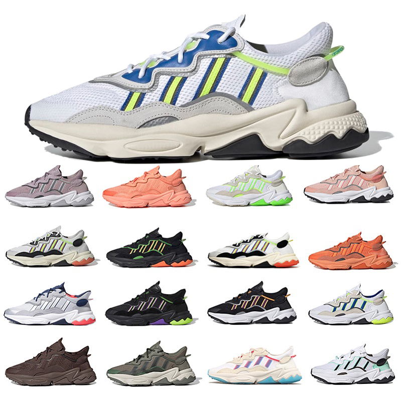 

Solar Yellow mesh ozweego mens running shoes Neon Green King Push T Pride Era Pack Cloud White Bright Cyan Bold Orange men women trainers sports sneakers Chaussures, Color#11