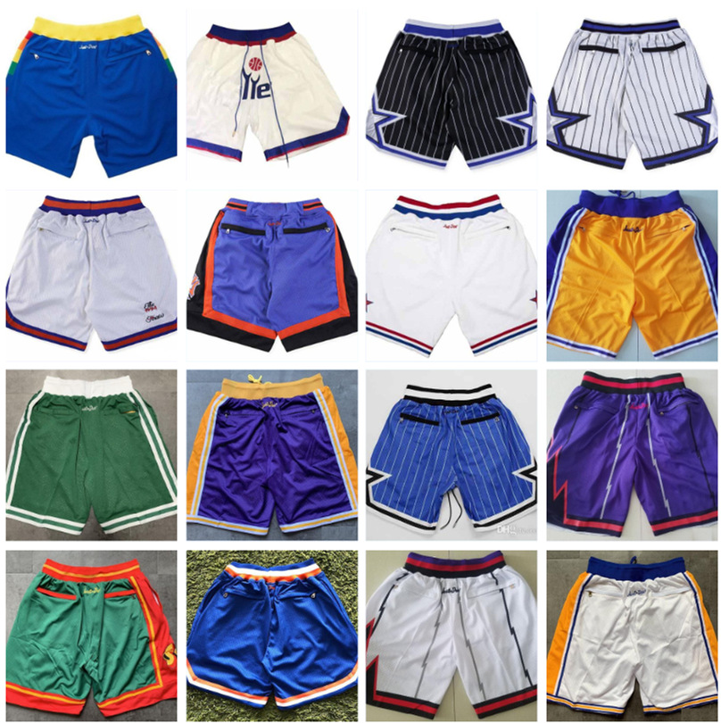 

Top Quality ! 2021 Men Basketball Shorts Team basket Don Pocket Sport College Pants pantalones cortos de baloncesto, Black