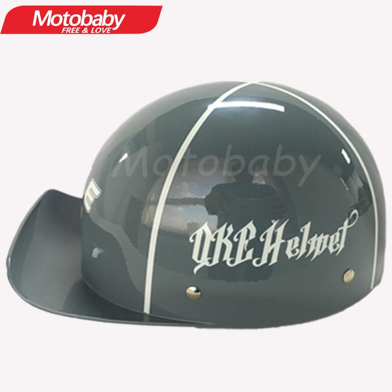 

Motorcycle Helmets Vintage Adult Open Face Half Helmet Retro Motorbike Biker Riding Crash Scooter Cruiser Chopper, Ahp-001