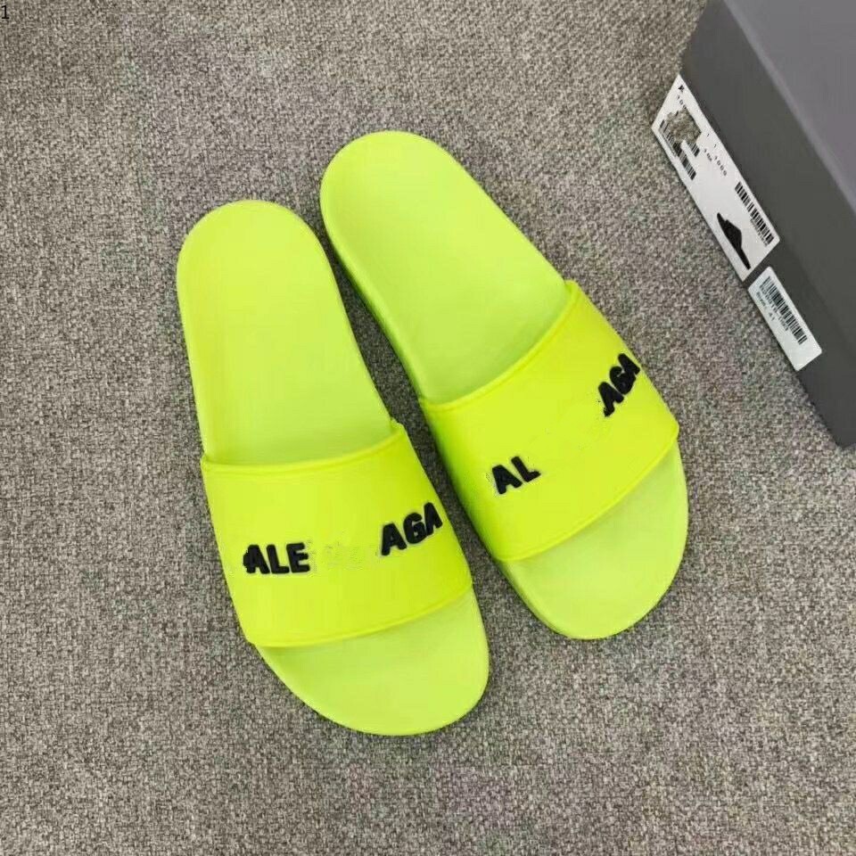 

Paris 2021 Sliders Mens Womens Summer Sandals Beach Slippers Ladies Flip Flops Loafers Black White Blue Slides Chaussures Shoes mjjj0002