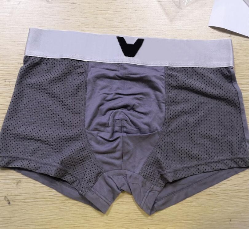 

Classic Mens Designer Underwear Men's Panties Underpants Fashion Male Underwears Big Short Breathable Solid Flexible Shorts Boxers 3 Pieces One Box, White
