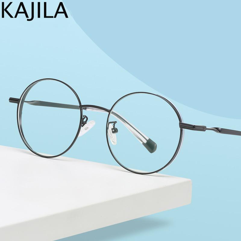 

Sunglasses Retro Round Anti Blue Light Glasses Frame Women With Prescription Myopia Reading Computer Optical Eyeglasses Gaming
