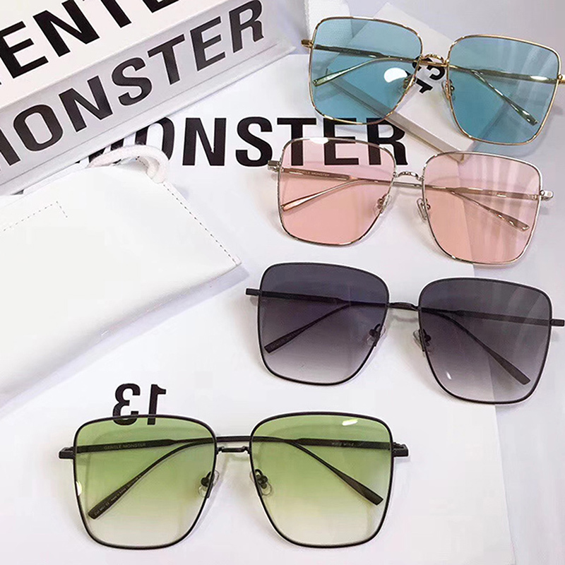 

Luxury Brand Gentle Design WIND Square titanium Sunglasses Women Men Vintage Gradient SunGlasses Optical Glassese UV400