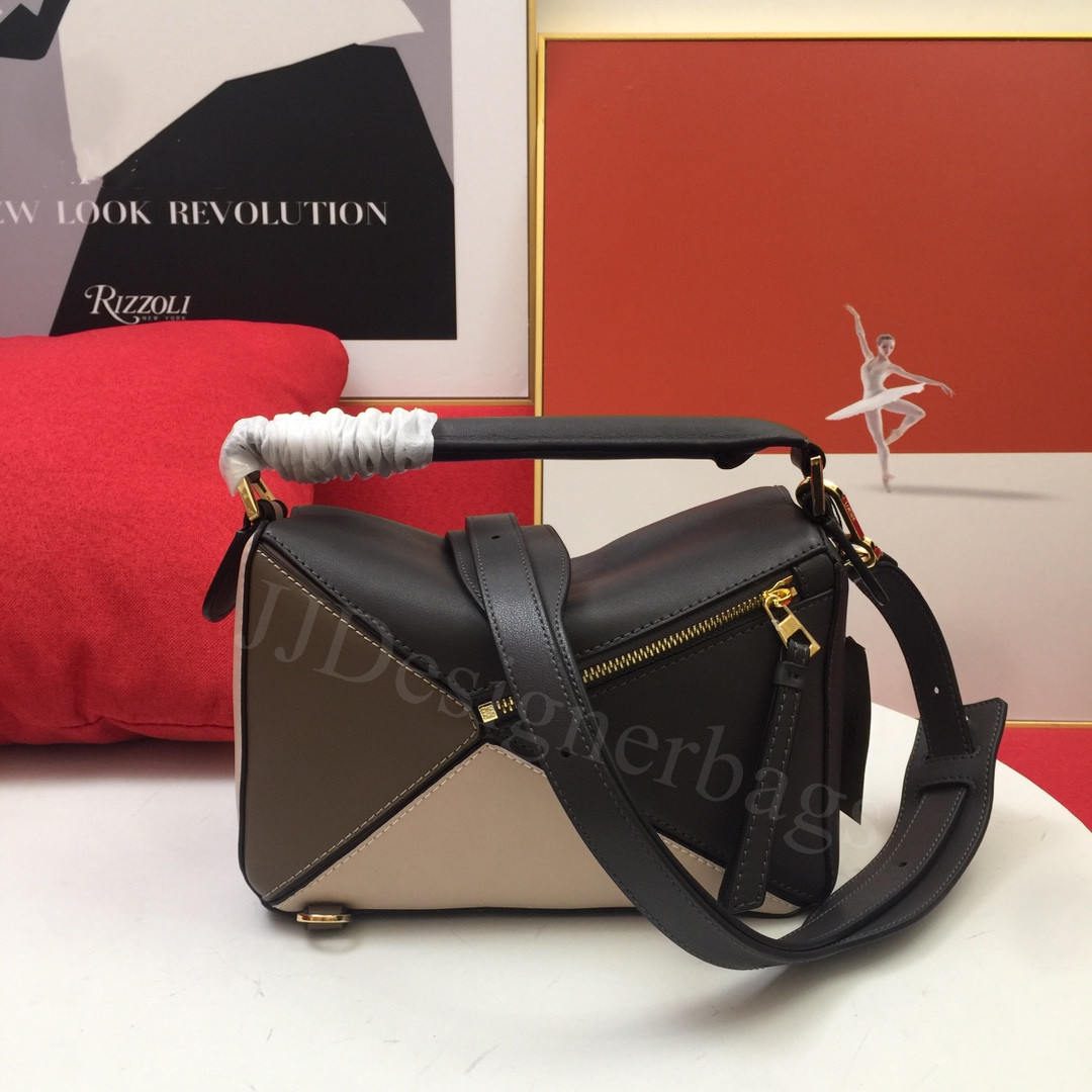 

Design luxury lt bags women handbag shoulder mini Crossbody bag print letters leather Patchwork Mixed colors removable adjustable strap Zip, Color #1