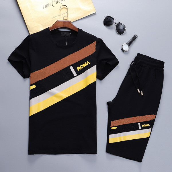 

pullover new hot High quality fashion men's summer sportswear short-sleeved shirts jogging suits men's running men's short suit sportswear