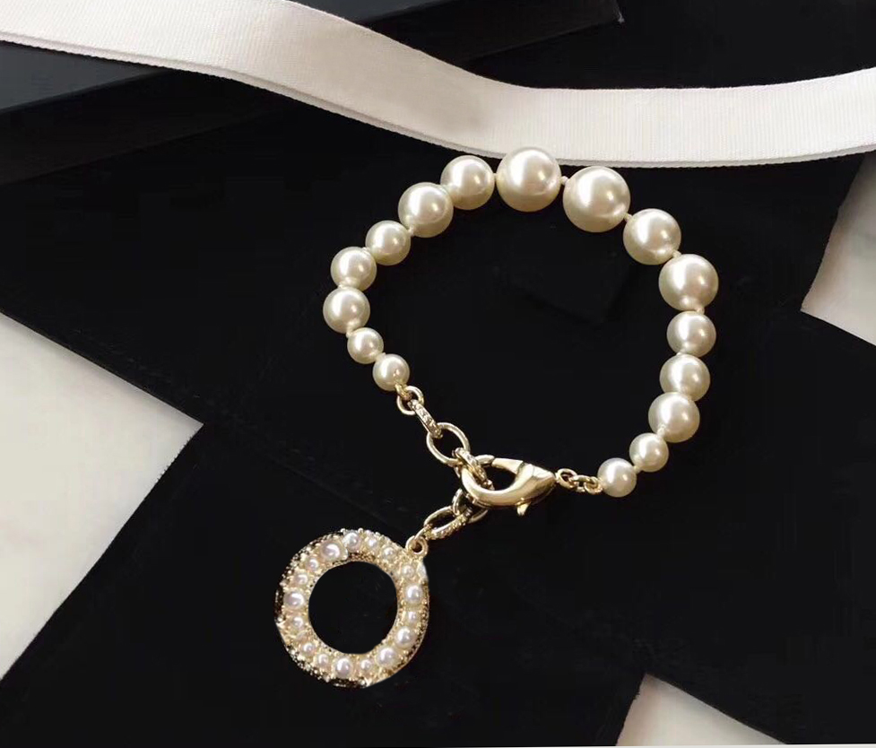 

Fashion brand 100th anniversary designer bracelets for lady Design women Party Wedding Lovers gift luxury jewelry for Bride With BOX, Black