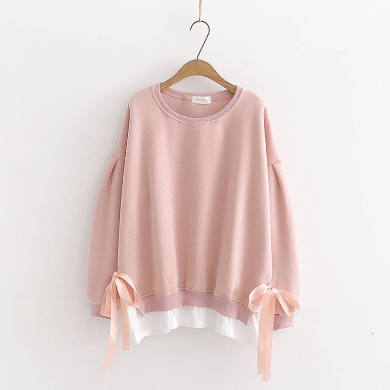 

Women's Jackets Solid Cases Fast Women Hoodies Moletons Fall Winter Manga Long Patchwork Pullovers O-neck Loose Female Shirt Gross APTB, 1# shoe box