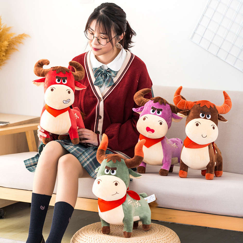 

The mascot of the year ox, Blue