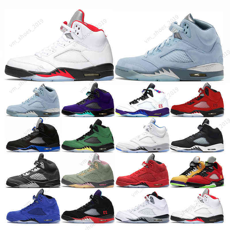 

5.5-13 5s men basketball 5 Anthracite Bluebird Raging race oreo fired red Oregon Hyper Royal Alternate mens sports sneakers trainers, 4 top 3