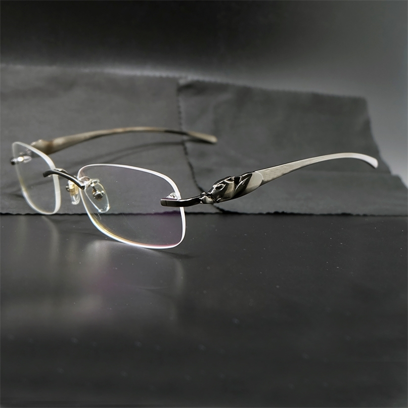 

Clear Eyeglasses Frame Carter Panther Desinger Brand Eye Glasses Spectales Frame Fill Prescription Eye Glasses Frames for Men