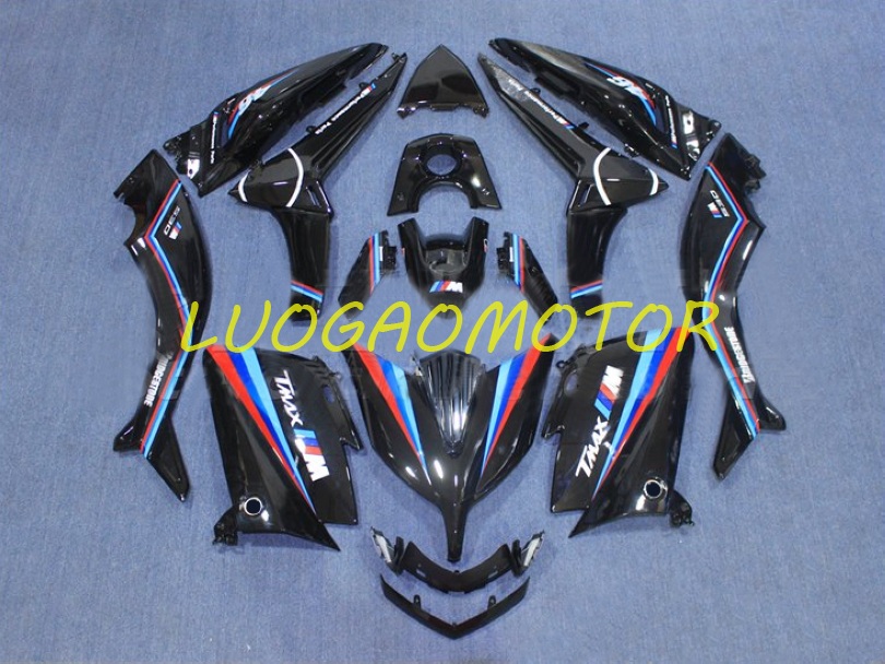 

Injection Free Custom Complete Fairings kit For YAMAHA TMAX530 15 Cowling 16 Fairing kits TMAX 530 2015-2016 Bodywork ABS Plastic Red Blue Black Motorcycle