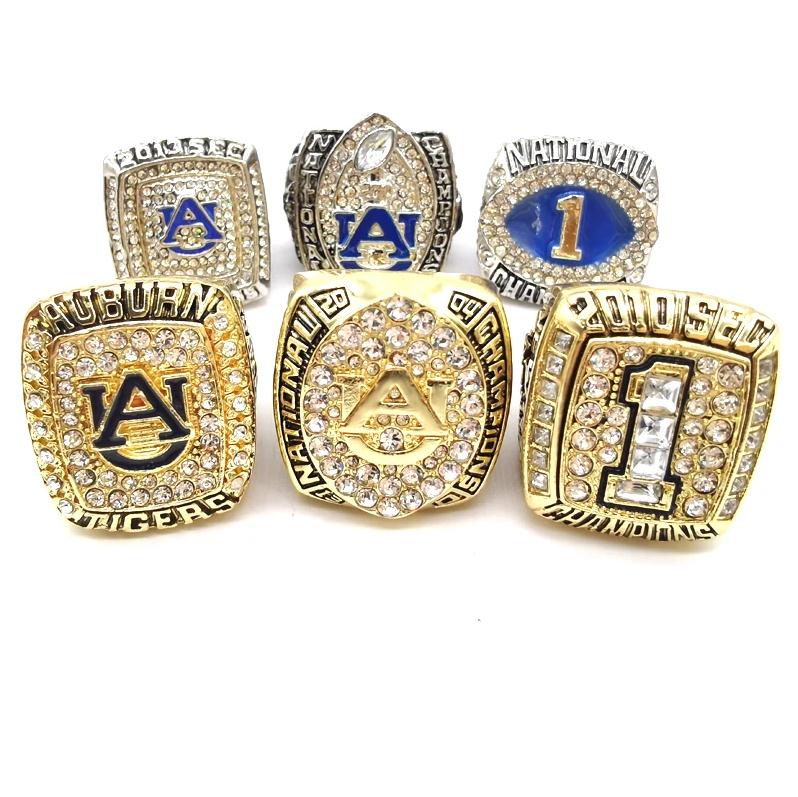 

Alloy Diamond Championship Ring For Man Auburn Tigers 6 Piece Set