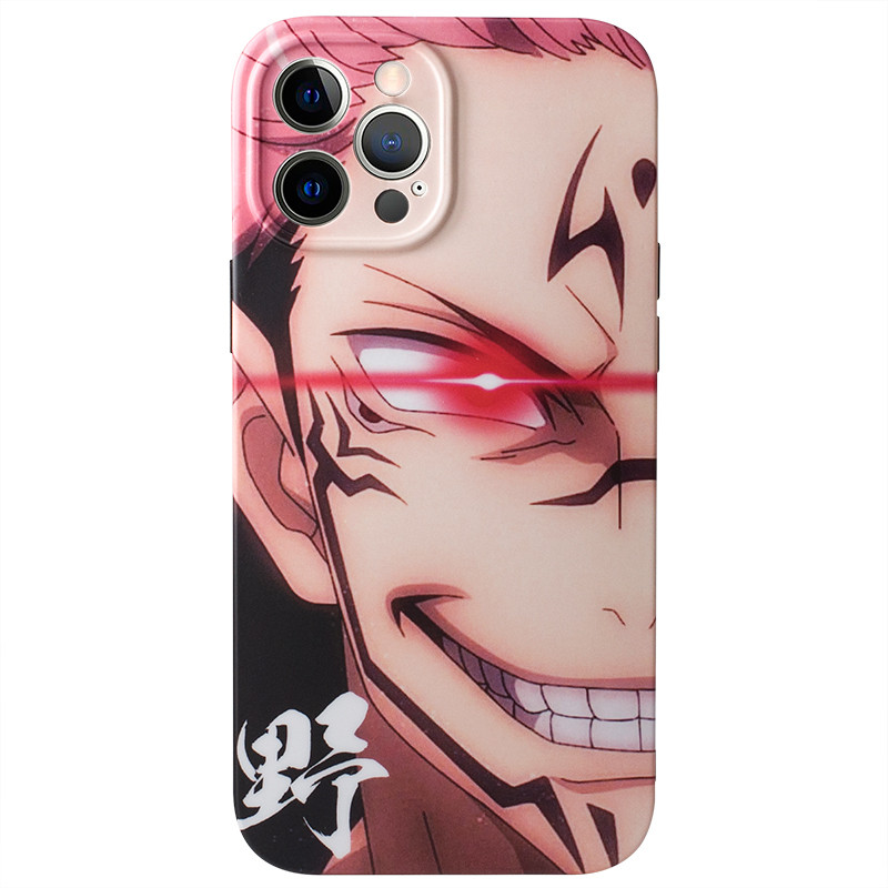 

phones cases Anime spell fight back red eyes 78plus for XR animation 12pro mobile phone case iPhone 11 men's and women's xsmax