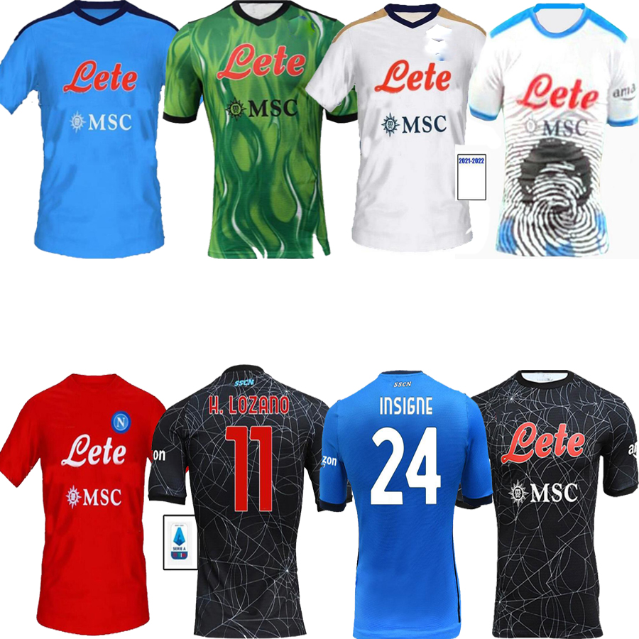 

Napoli Halloween Soccer Jersey Maradona Special Limited Edition 2021 2022 Maglietta Naples 21 22 Football Shirt ZIELINSKI INSIGNE OSIMHEN FABIAN LOZANO ANGUISSA, Blue