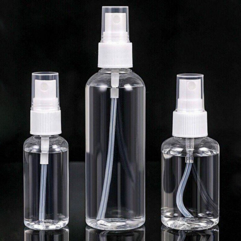 

30 50 75 100 ml plastic pet bottle spray bottles skin care set package