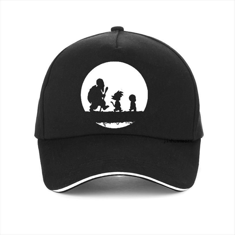

son goku 100% cotton baseball cap men summer casual hip hop cartoon anime women snapback hats, Blue;gray