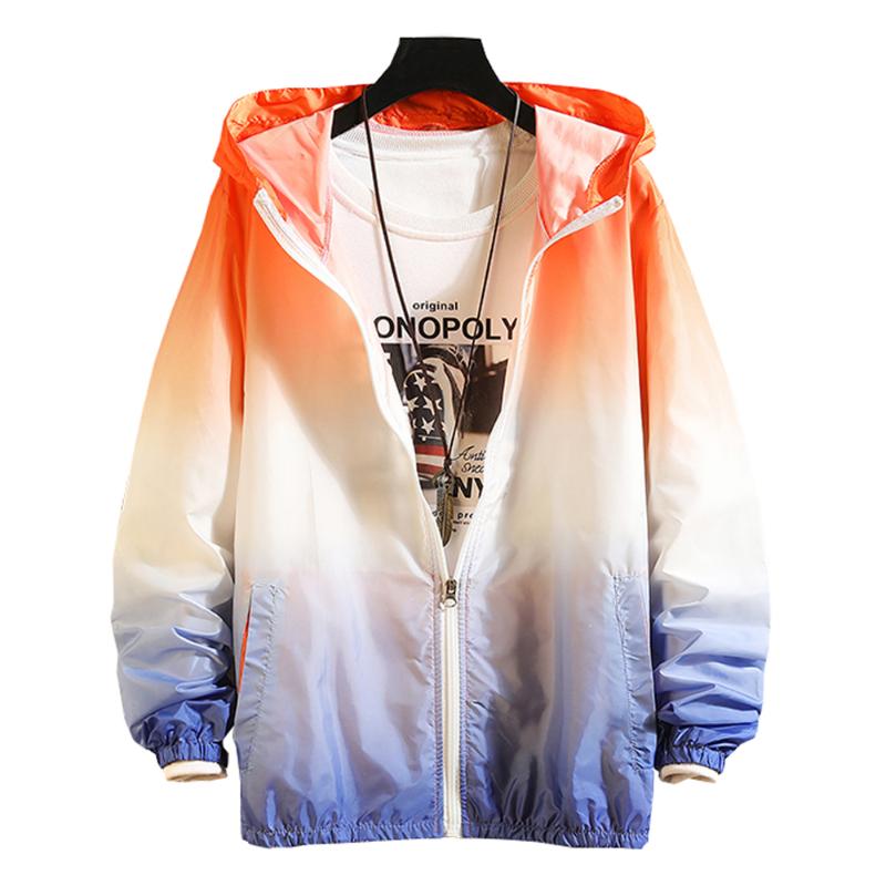 

Men's Jackets Summer Men Women Quick Dry Waterproof Sun-Protective Outdoor Sports Coats Skin Male Female Windbreaker, Black;brown