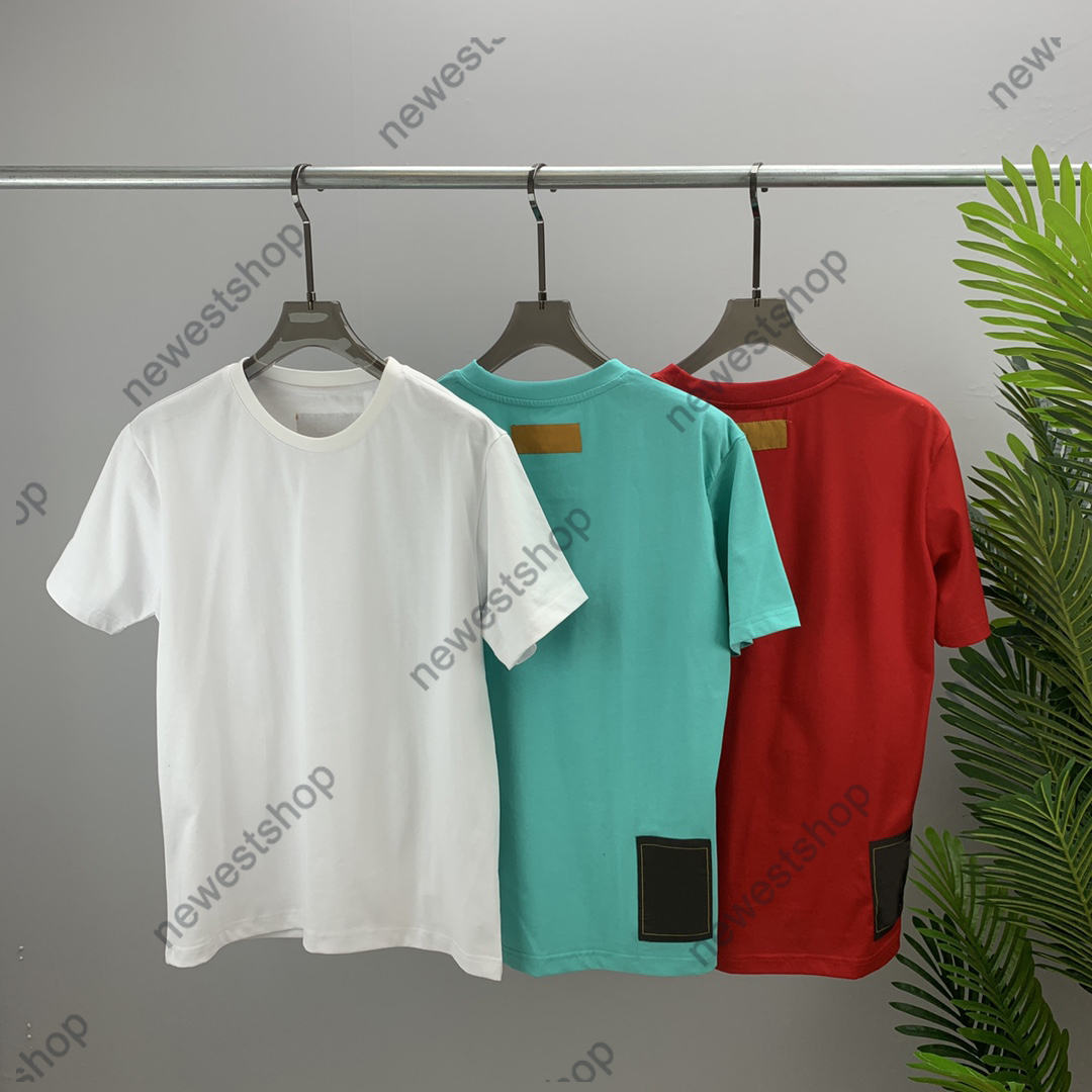 

2022 summer Mens T Shirts paris designer luxury tshirt mens classical Letter print t shirt womens Man Paris Fashion T-shirt short Sleeve luxurys Tshirts, White