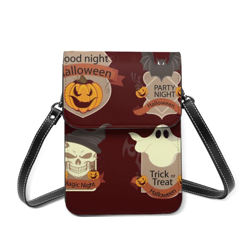 

Evening Bags Fashion Woman Shoulder Bag Retro Halloween Tags Ladies Small Wild Simple Female Daily Messenger