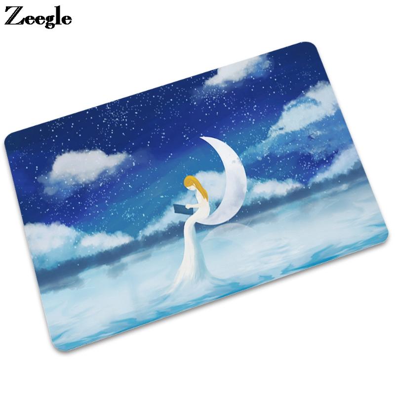 

Elegant Style Non-slip Rubber Floor Carpet Bedroom Kitchen Durable Waterproof Entrance Door Mat For Child And Living Room Carpets