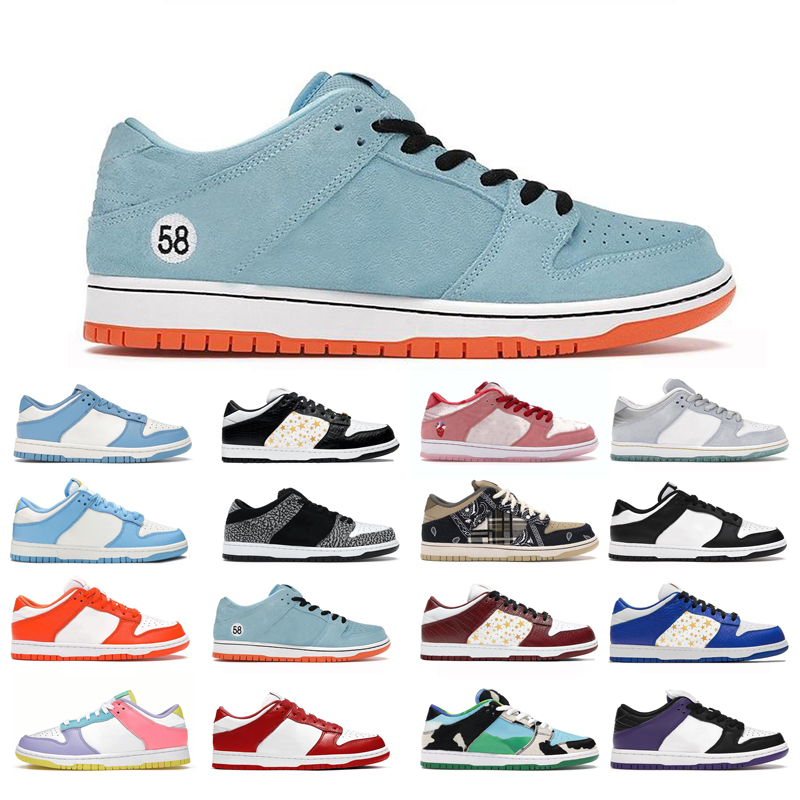 

Original running shoes man woman White Black Unc Club 58 Gulf Sean coast Red Barkroot Stars Royal Mean Green Syracuse Chunky Duny sneakers athletic low cut