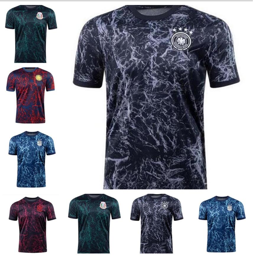 

MEXICO 2021 MATCH TRAINING Soccer JERSEYS ARGENTINA Germany Wear Football Shirts