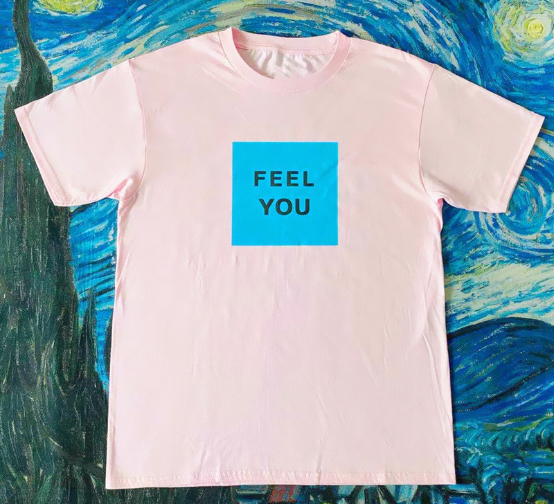 

Summer Mens Women FEEL YOU Designers T Shirts Loose Tees Fashion Brands Tops Man S Casual Shirt Luxurys Clothing Street Shorts Sleeve Clothes Tshirts 2021, Need more contact us