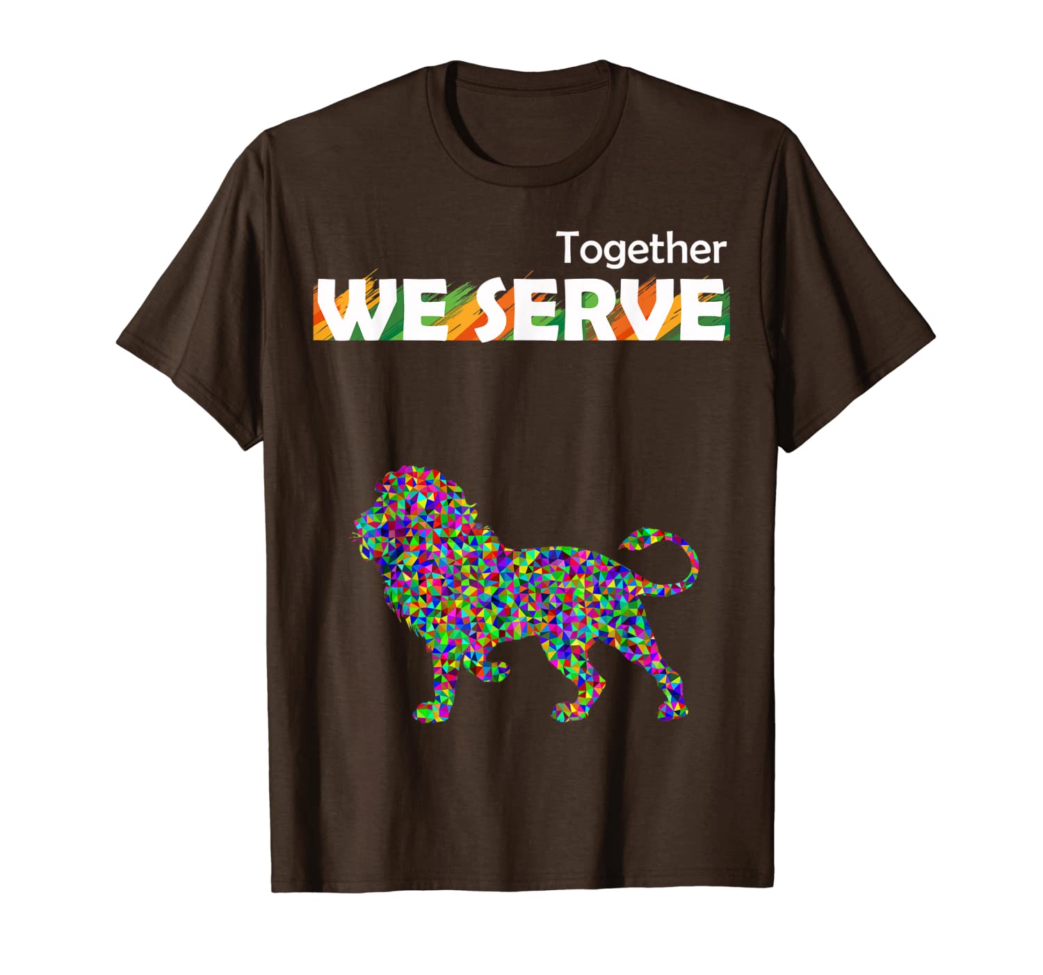

lions club international member tshirt for women men, White;black