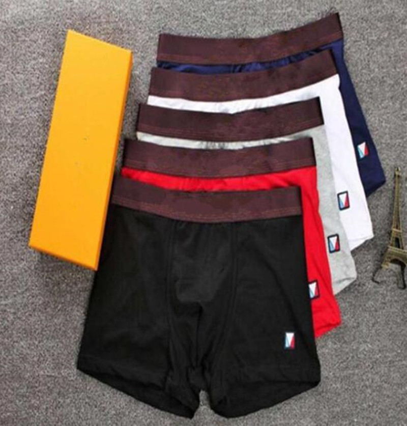 

Designer brand men's boxing underwear multicolor sexy underwear cotton belt box, 258