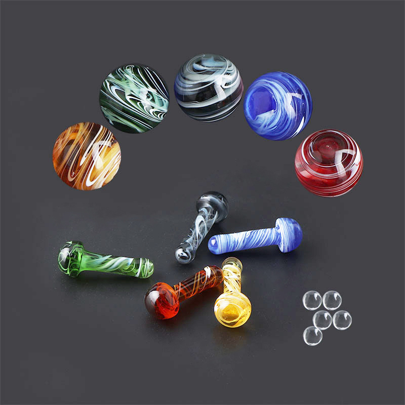 

Terp Slurper Set Smoking Accessoreis Include Glass Bead , Mushroom Hanging Pillar And Clear Pearls
