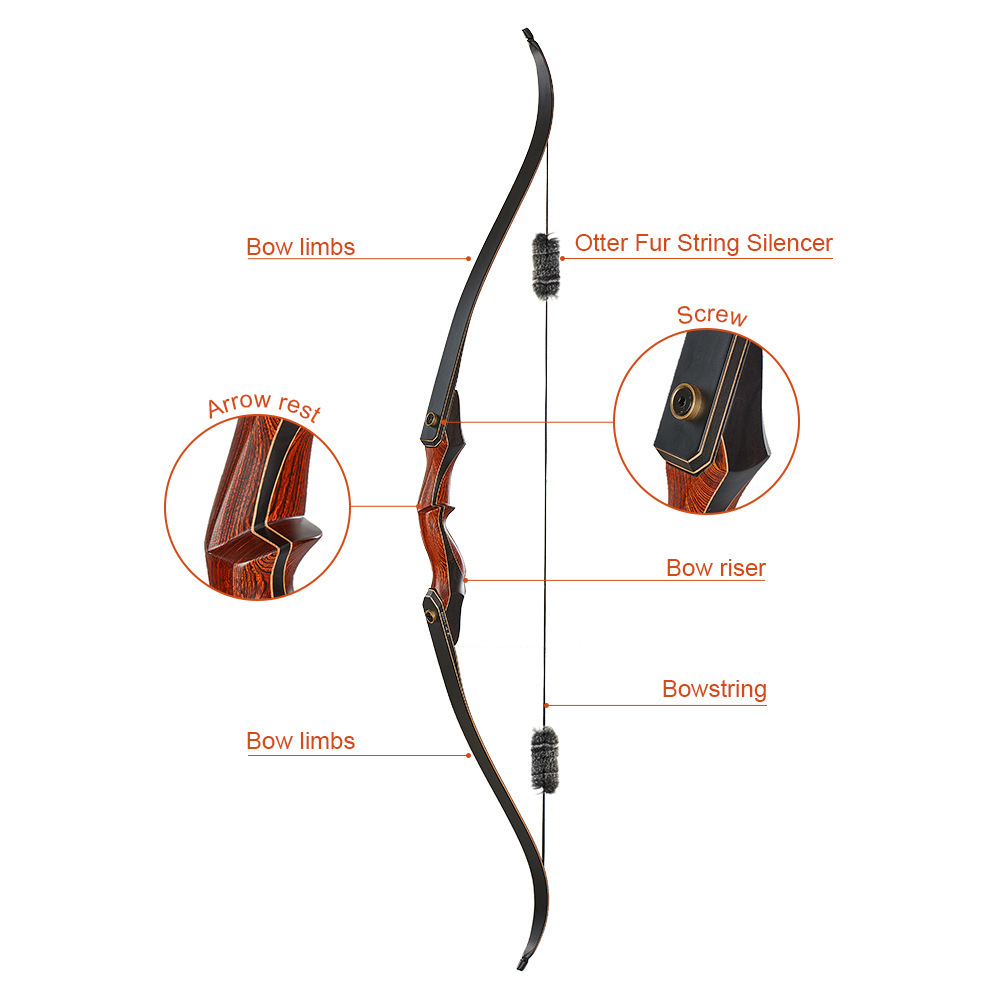 

Lbs Traditional Reverse Bow with 16 Strand Dacron Bowstring Lamination Limbs for Right Hand Beginner Archery