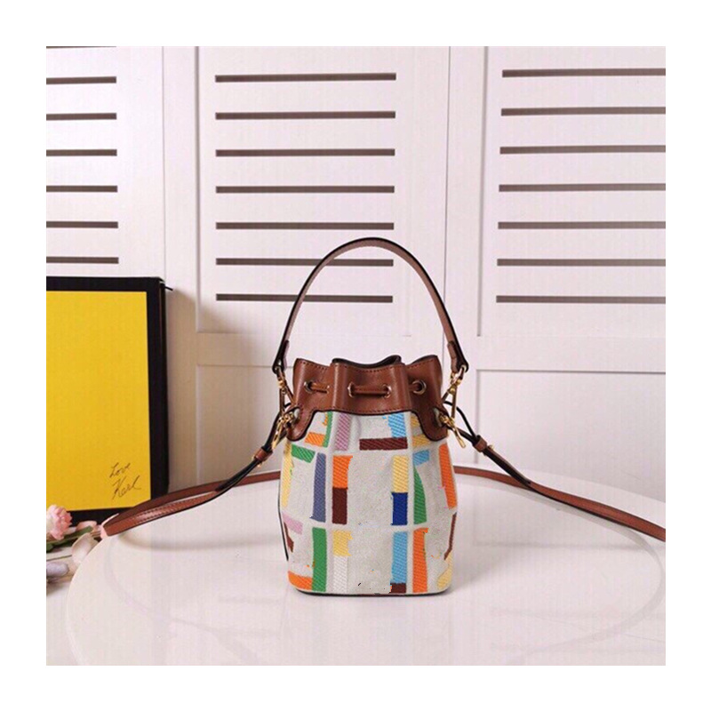 

designer luxury handbags purses Mini bag mon Transparent tresor Bucket women fashion Handbag Leather drawstring Shoulder Bags, 1#