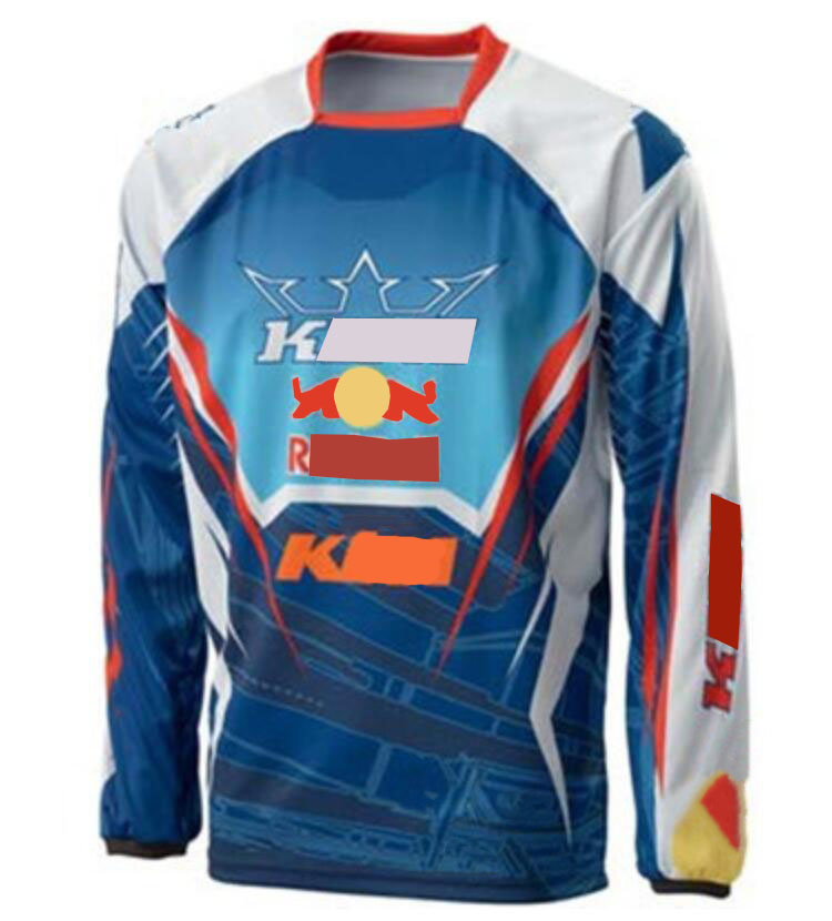 

Off-road motorcycle riding quick-drying long-sleeved T-shirt mountain bike downhill round neck T