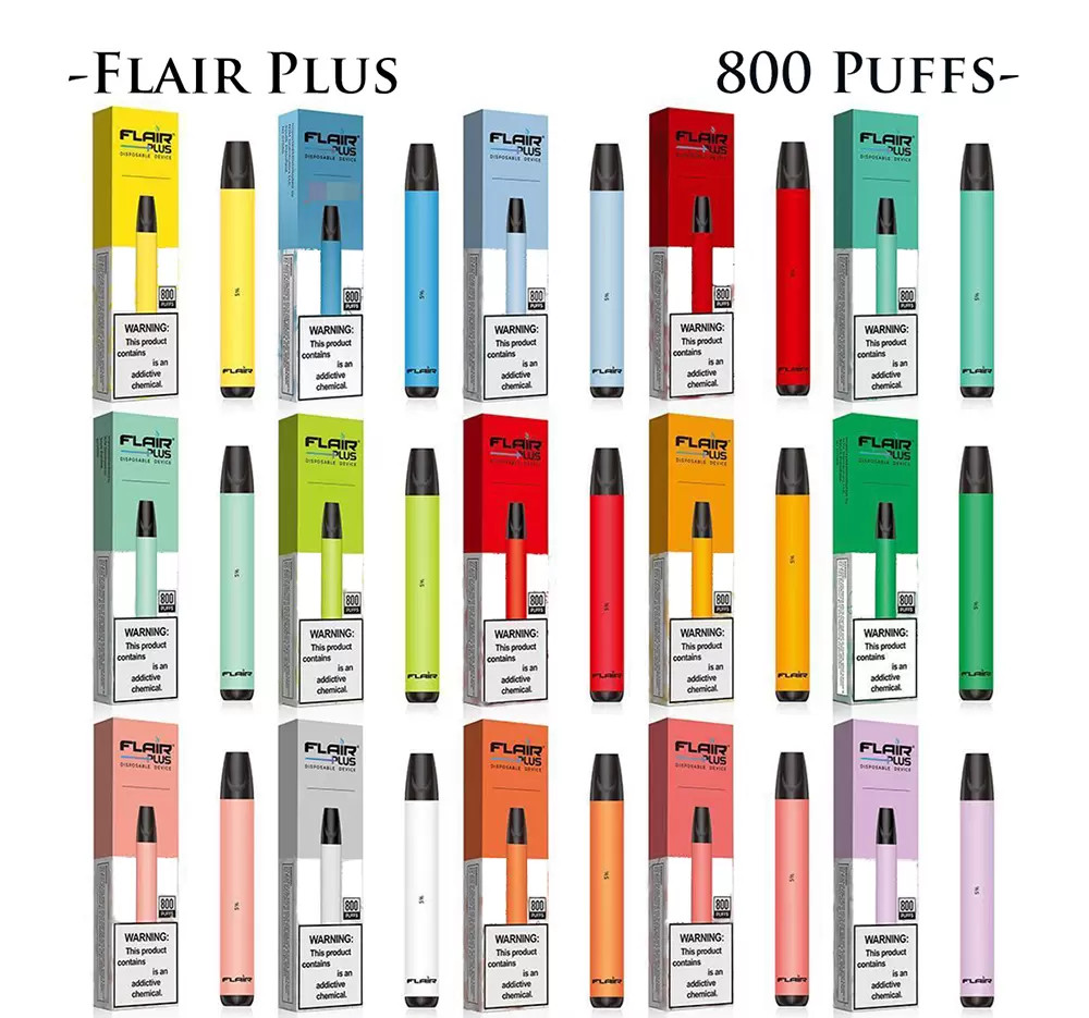 

Disposable Vape F-l-a-i-r Plus E cigarettes 800 Puffs Pen Devices 3.5ml Pre-Filled Pods Cartridges Vaporizers 550mAh Battery Vapor ESCO BARS