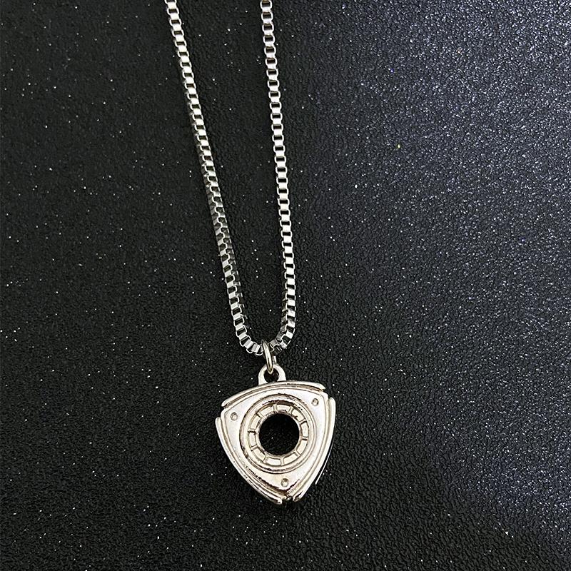

Pendant Necklaces Mini Rotary Engine Stainless Steel Necklace Men Car Refitting Biker Motorcycle Enthusiast Torque Jewelry SN100