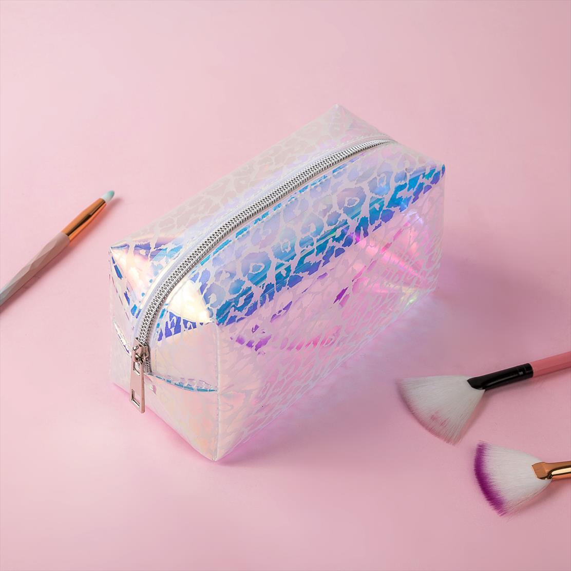 

lady cute wash make cosmetic bags up transparent multi function clutch beauty makeup waterproof summer wholesale